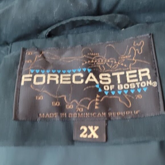 Forecaster of Boston Heavy Coat size 2x Green - Picture 3 of 3